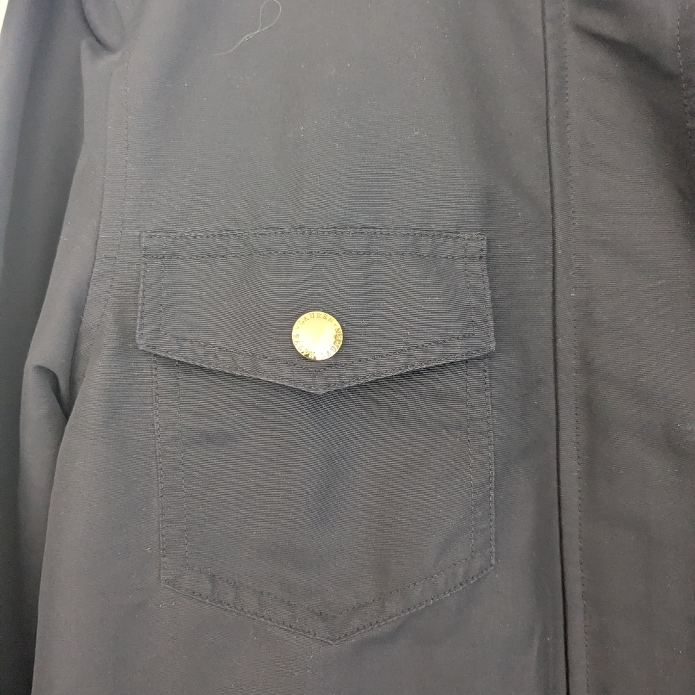 Ralph Lauren Chore Coat Barn Jacket Black Water Repellent Size Large - Picture 11 of 16
